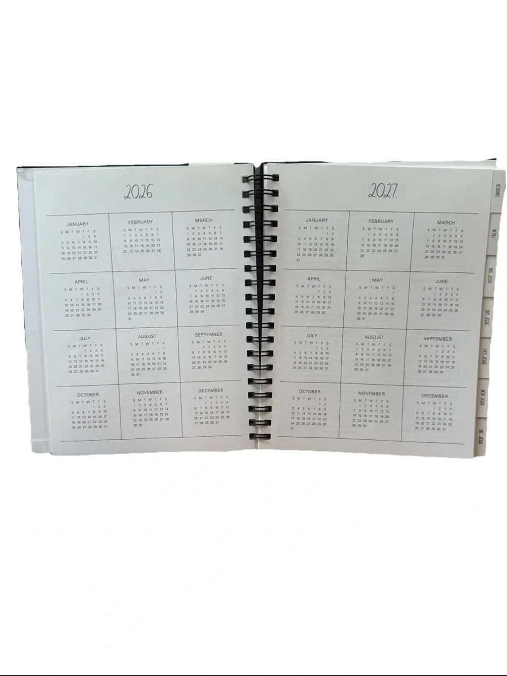 Rae‎ Dunn Floral '2027' Planner | 17-months | Brand NEW